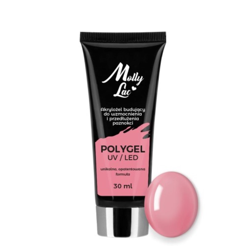 Molly Lac Acryl Gel Peony 30ml.