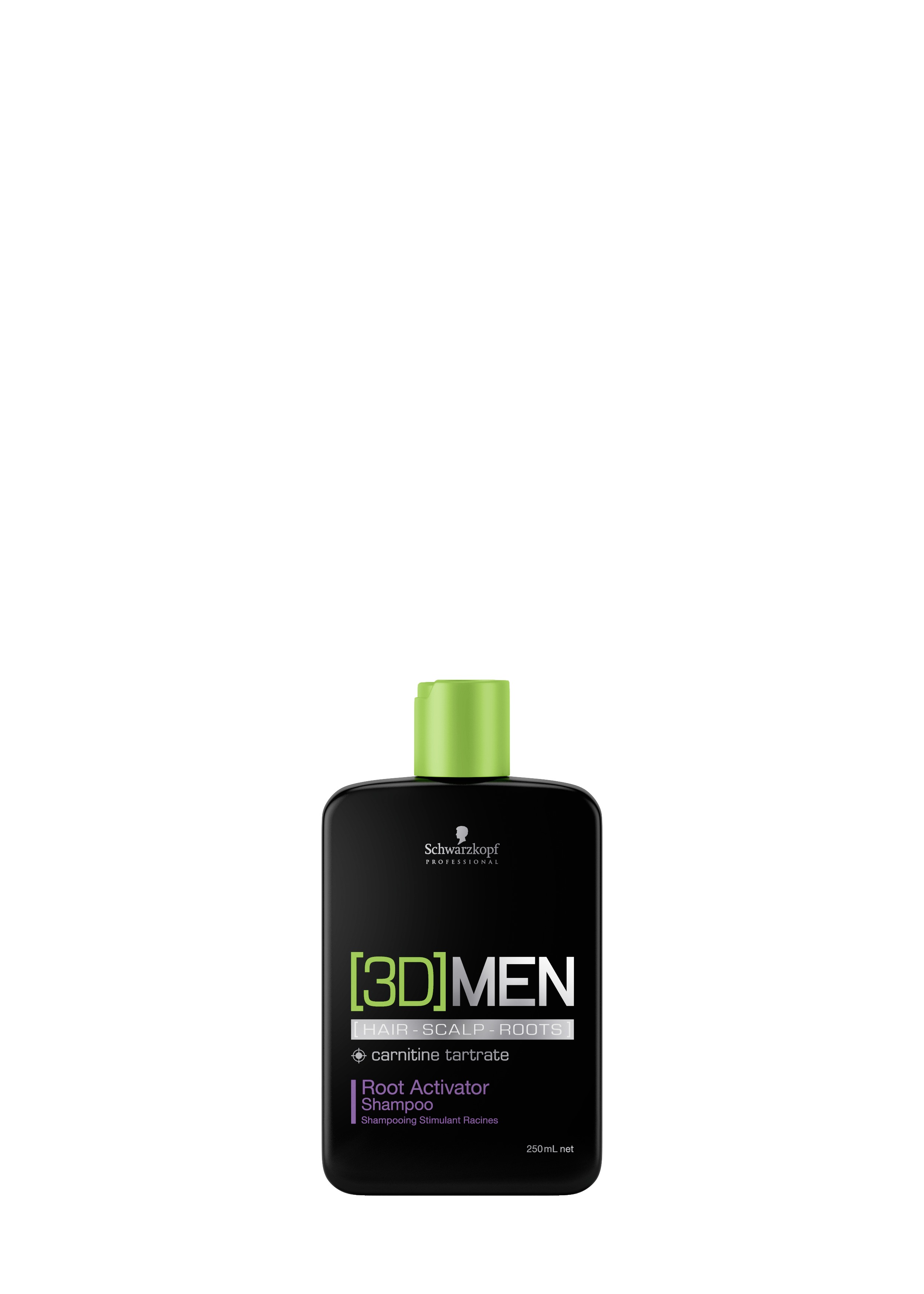 3D Men Champu Anticaida 250ml Schwarzkopf