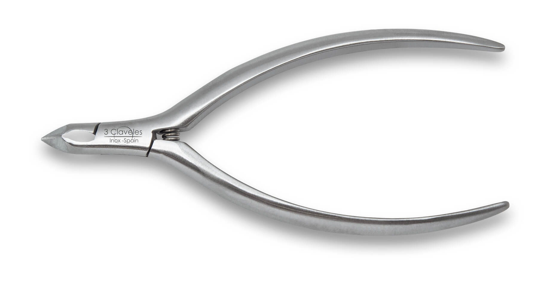 Alicate Cutícula Inox 11cm - 4.5" 3 Claveles