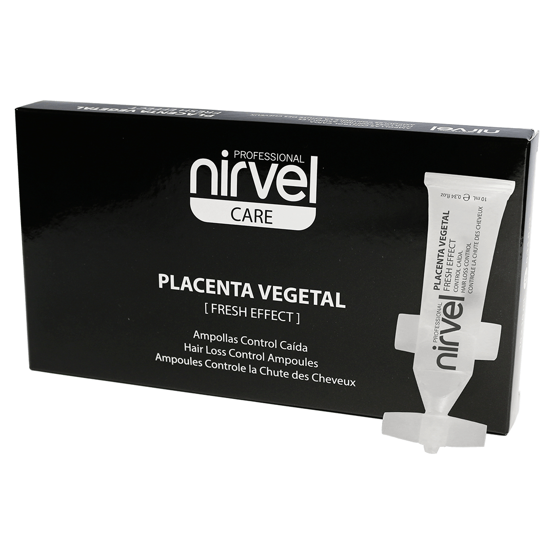 Ampollas Placenta Vegetal Caida 10ud Nirvel