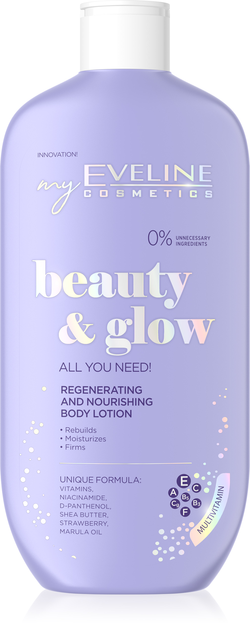 Beauty & Glow Bálsamo Regenerativo Nutritivo 350ml Eveline