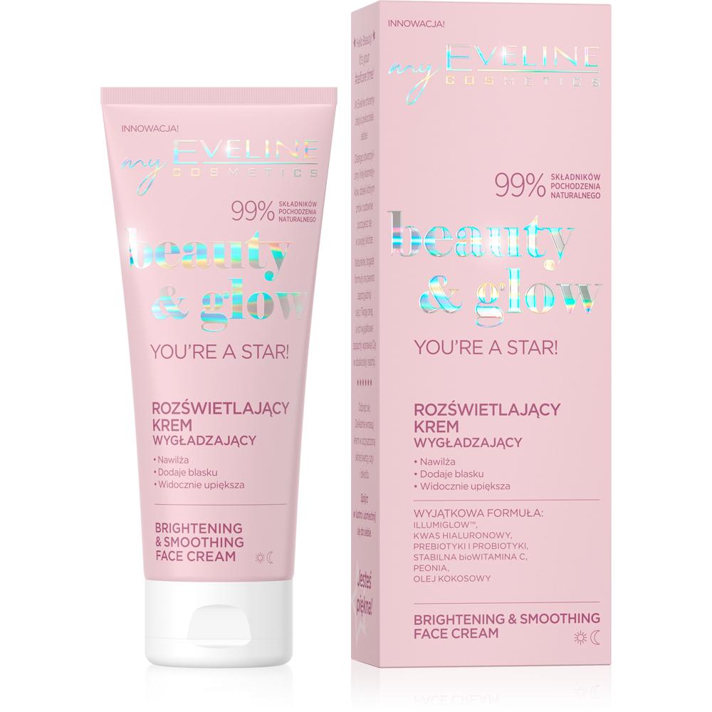 Beauty & Glow Crema Iluminadora y Alisadora 75ml Eveline