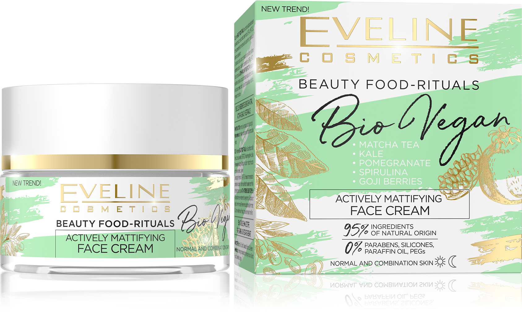 Bio Vegan Crema Matificante 50ml Eveline