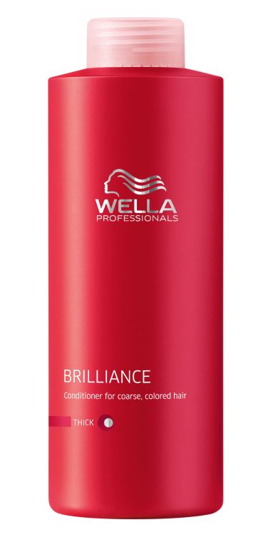 Brilliance Acondicionador Gruesos 1L Wella