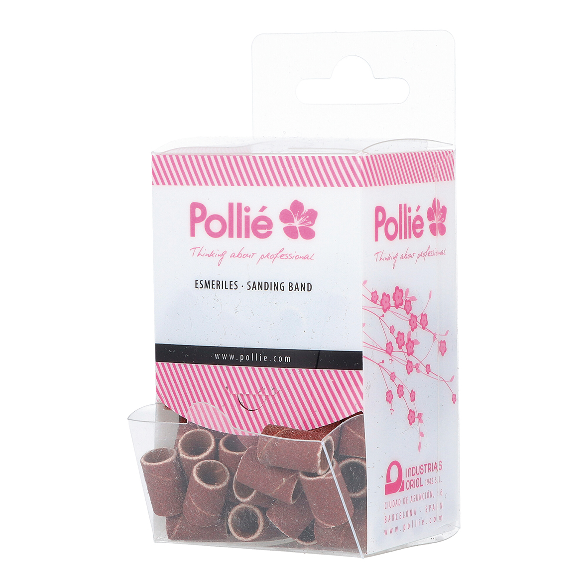 Caja Esmeriles Medio #120 100uni Pollie