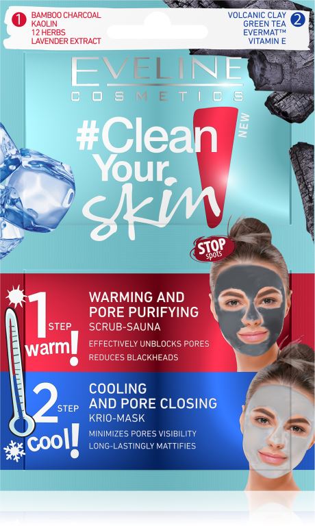 Clean Your Skin Scrub+Mask Eveline