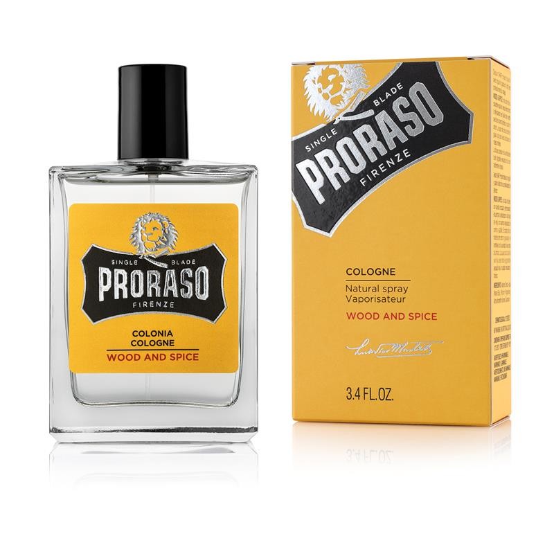 Colonia Wood And Spice 100ml Proraso