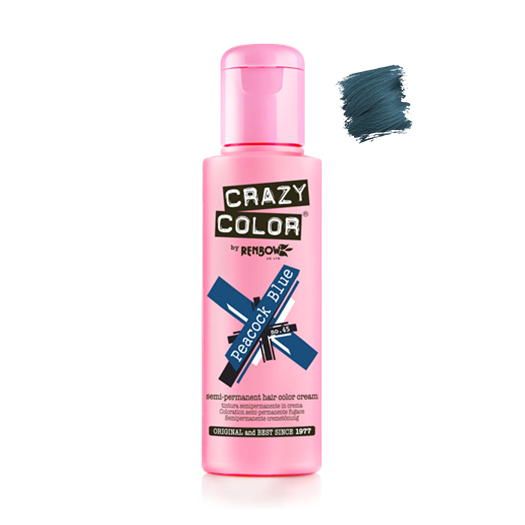 Crazy Color nº 45 Peacock Blue