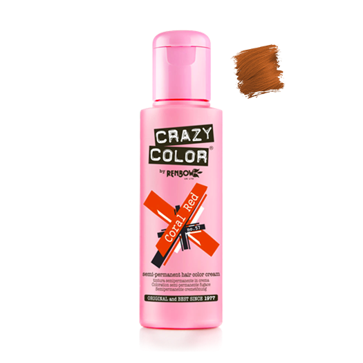 Crazy Color nº 57 Coral Red