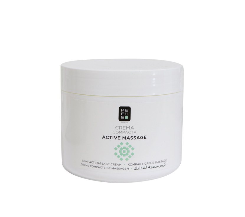 Crema Compacta Para Masaje 500ml Kefus