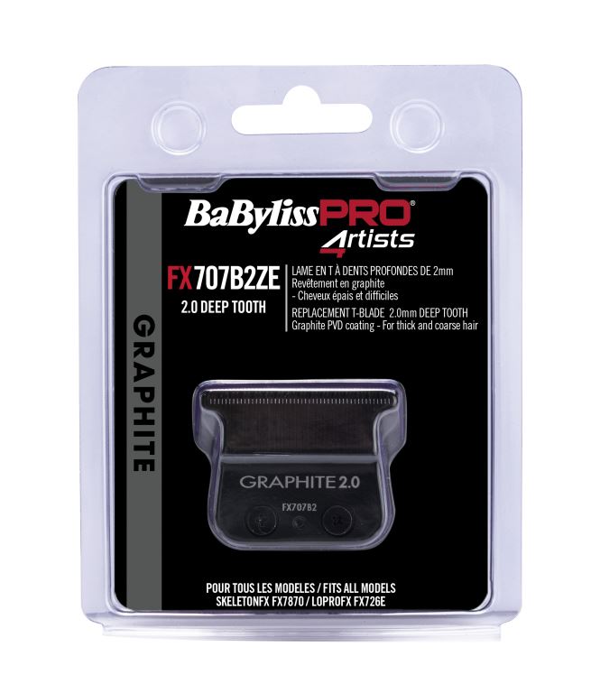 Cuchilla Skeleton T-Blade 2.0 Graphite BabylissPRO