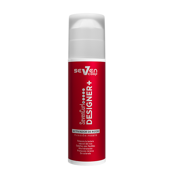 Designer+ Activador de Rizos Fuerte 150ml Seven