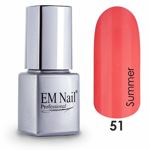 Esmalte Gel Easy nº 51 Summer Em-Nail