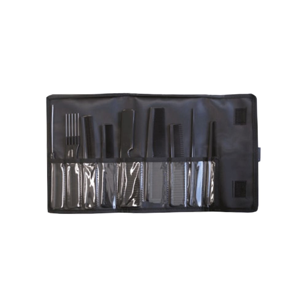 Estuche Profesional 8 Peines con Cierre Estuche Profesional 8 Peines con Cierre