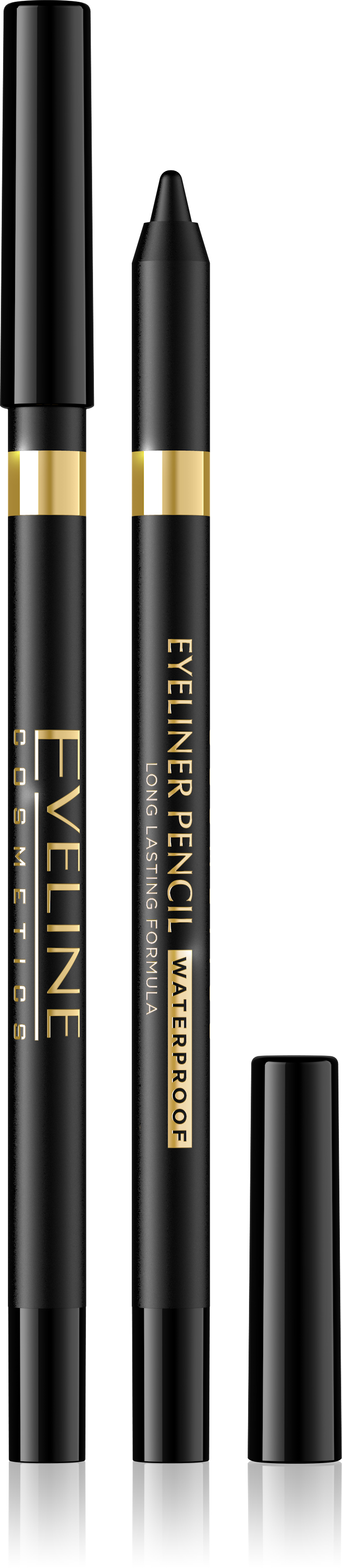 Eyeliner Pencil Waterproof Black Eveline