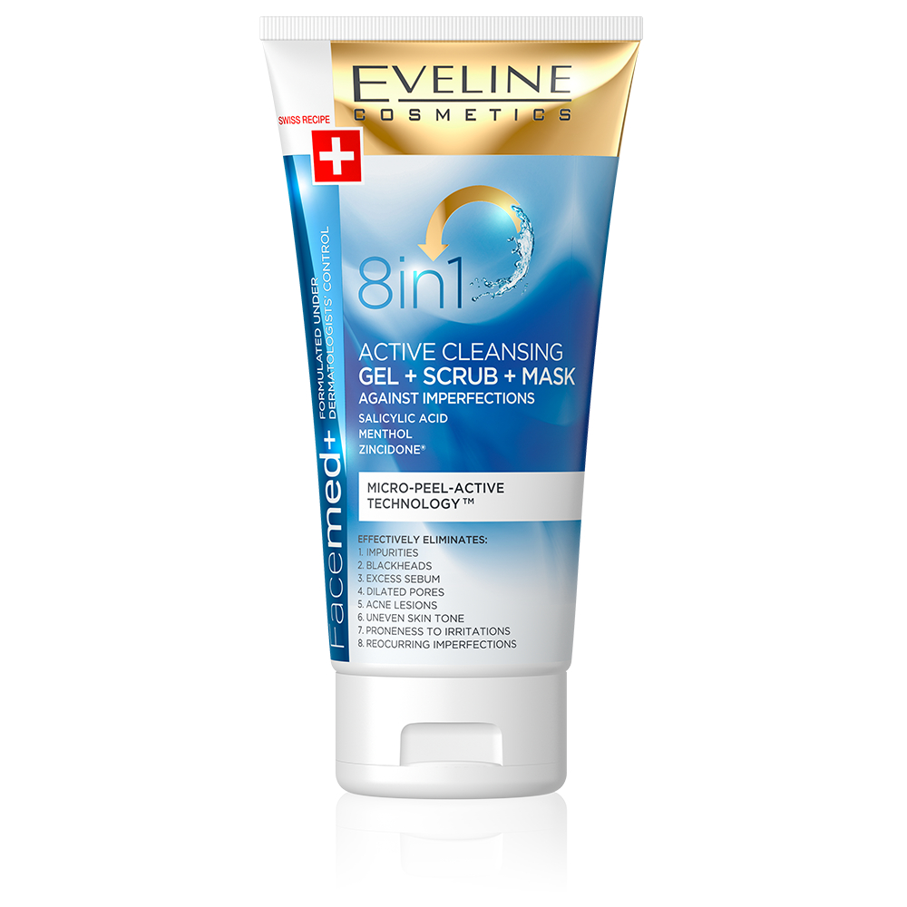 Facemed+ Active Cleansing 8in1 150ml Eveline