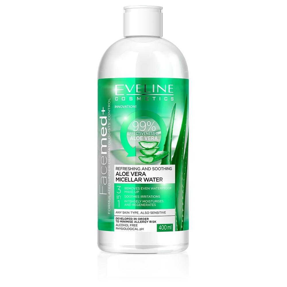 Facemed+ Agua Micelar Aloe Vera 400ml