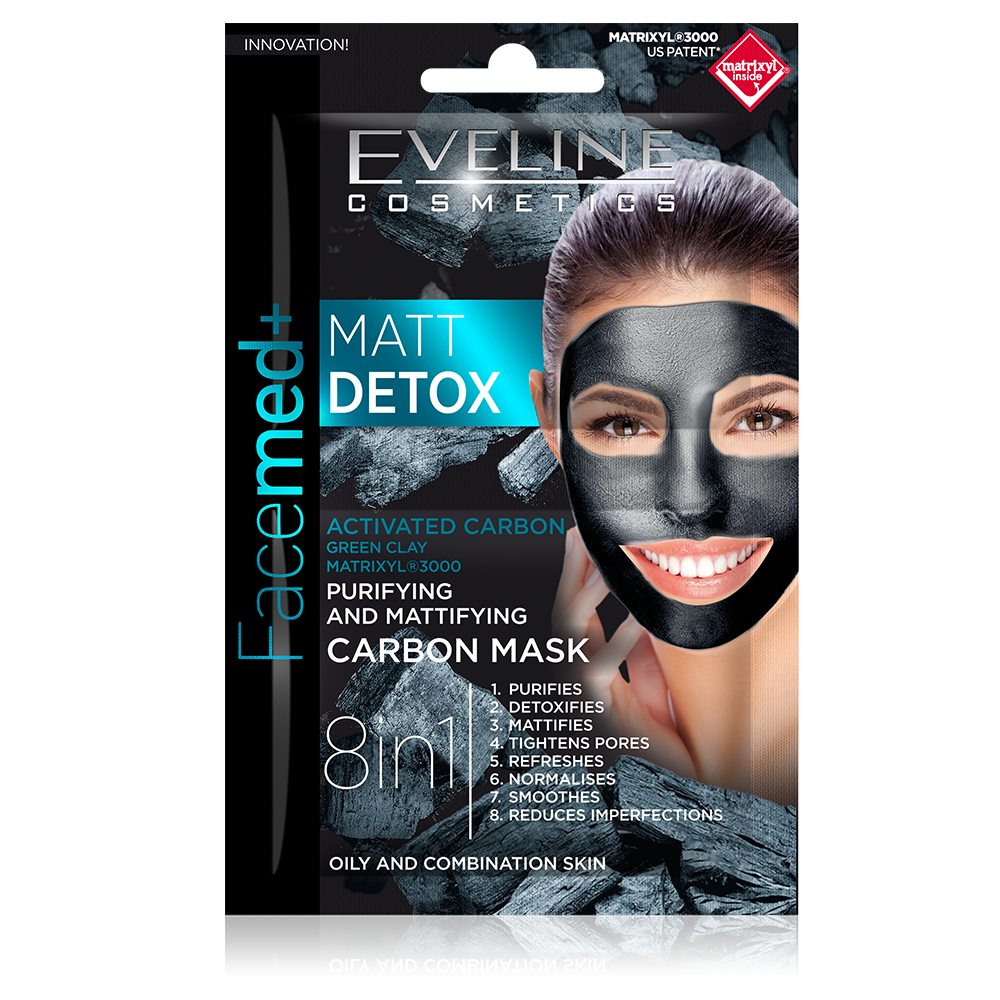 Facemed+ Mascarilla Facial Matt Detox Eveline