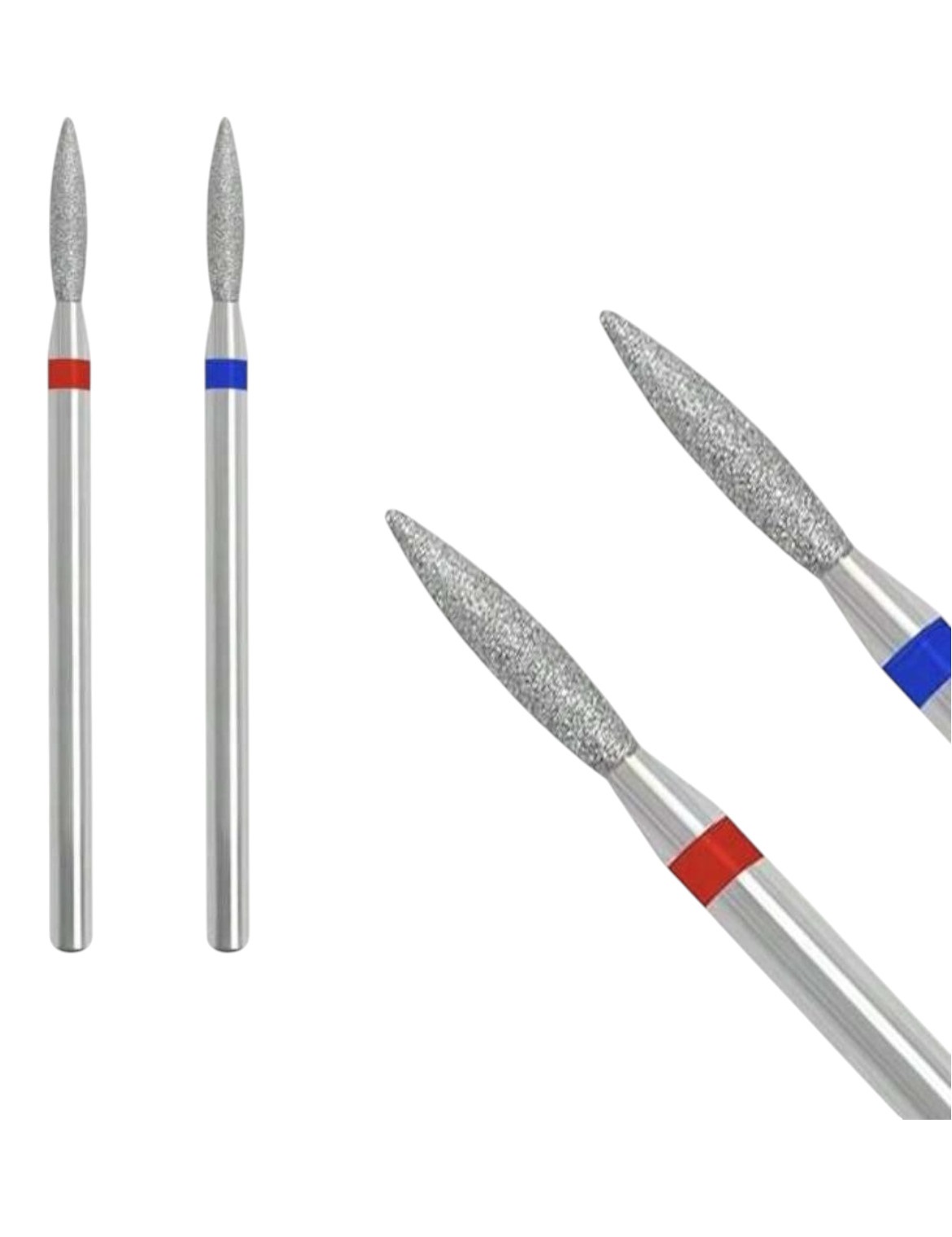 Fresa Diamante Llama Grano Medio (Azul) Cooperedo