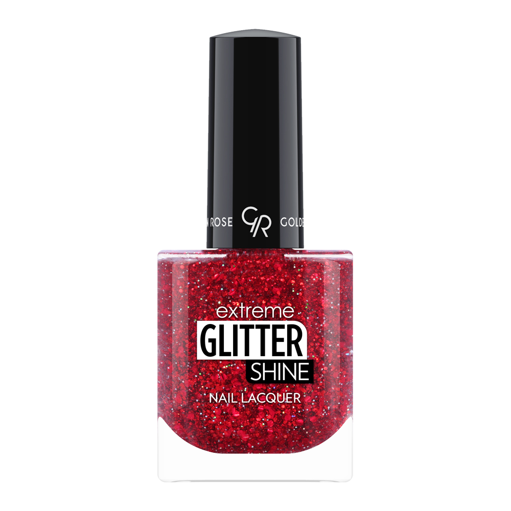GR Esmalte Extreme Glitter 210 Rojo