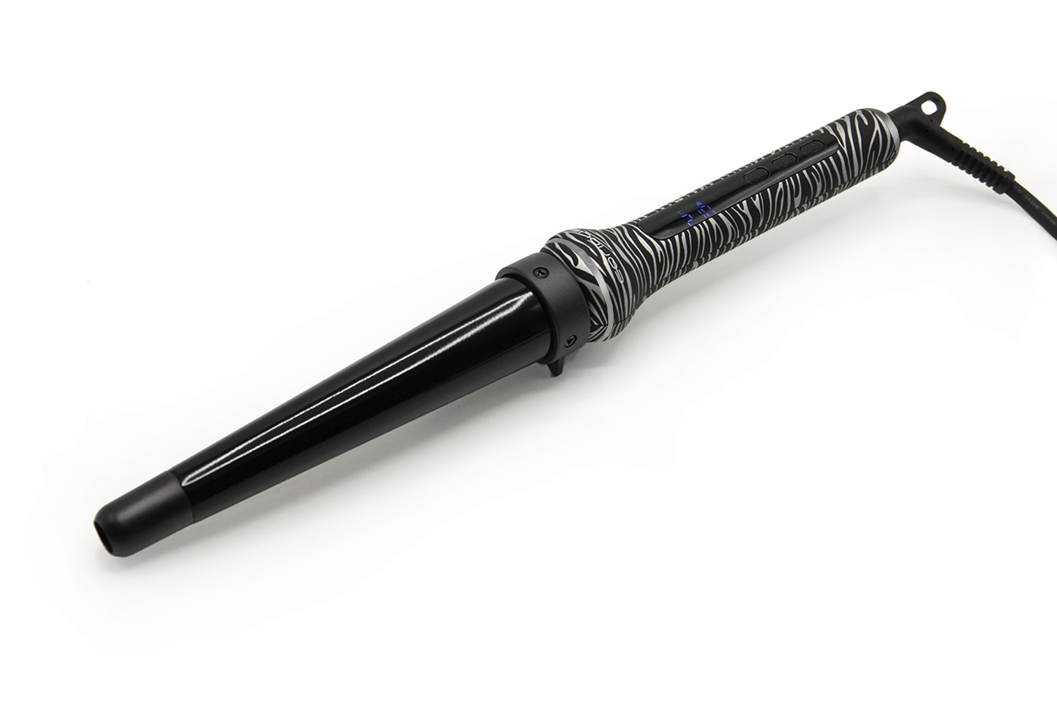 Glamour Wand Digital Silver Zebra Soft Touch Corioliss