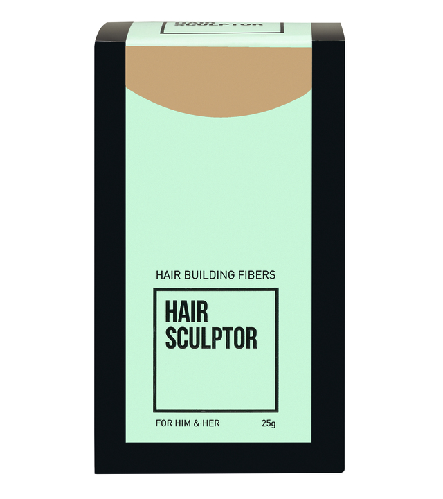 Hair Sculptor Rubio Oscuro Fibras Capilares 25gr