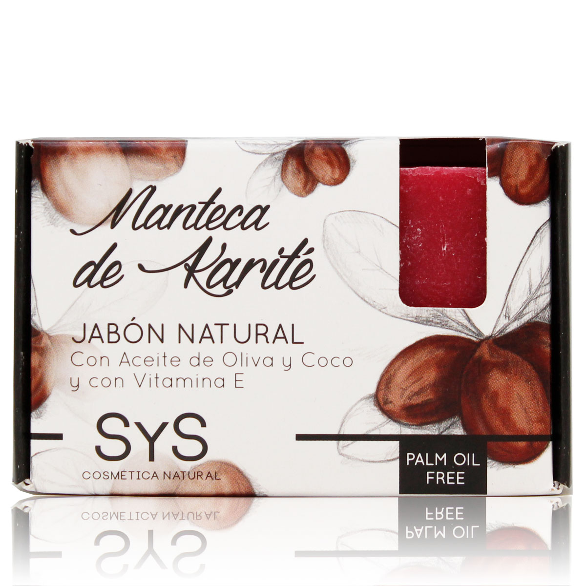 Jabon Natural Manteca de Karite 100gr Sys