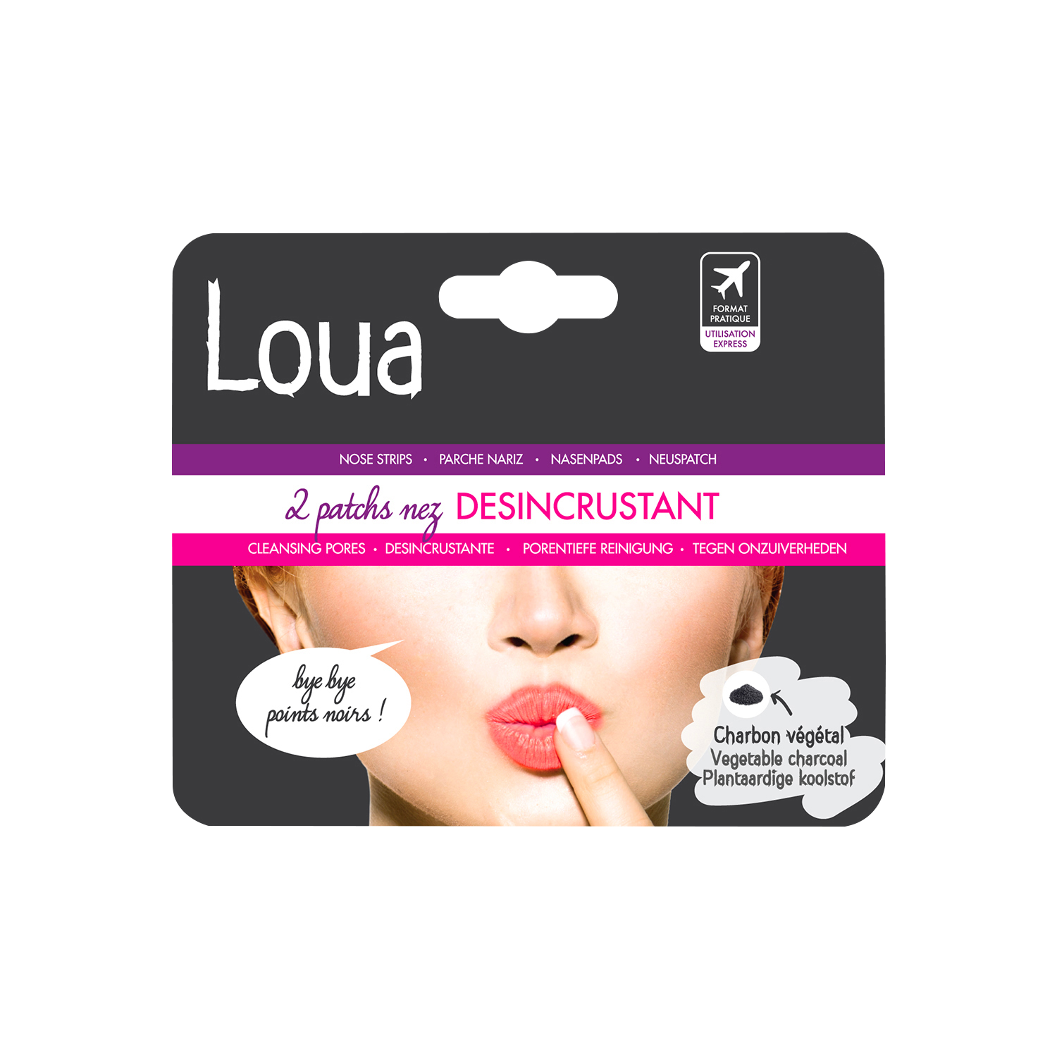 LOUA Parche Nariz Desincrustante