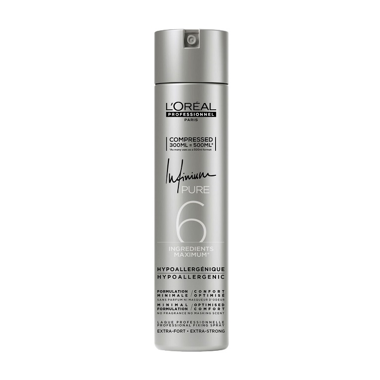 Laca Infinium Hypoallergenic Extra Strong 300ml L'Oreal