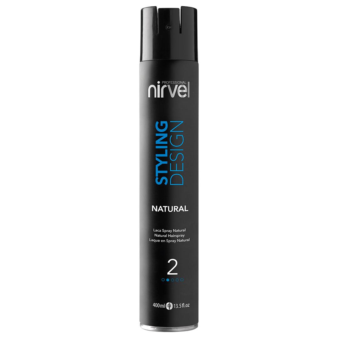 Laca Spray Natural F2 400ml Nirvel