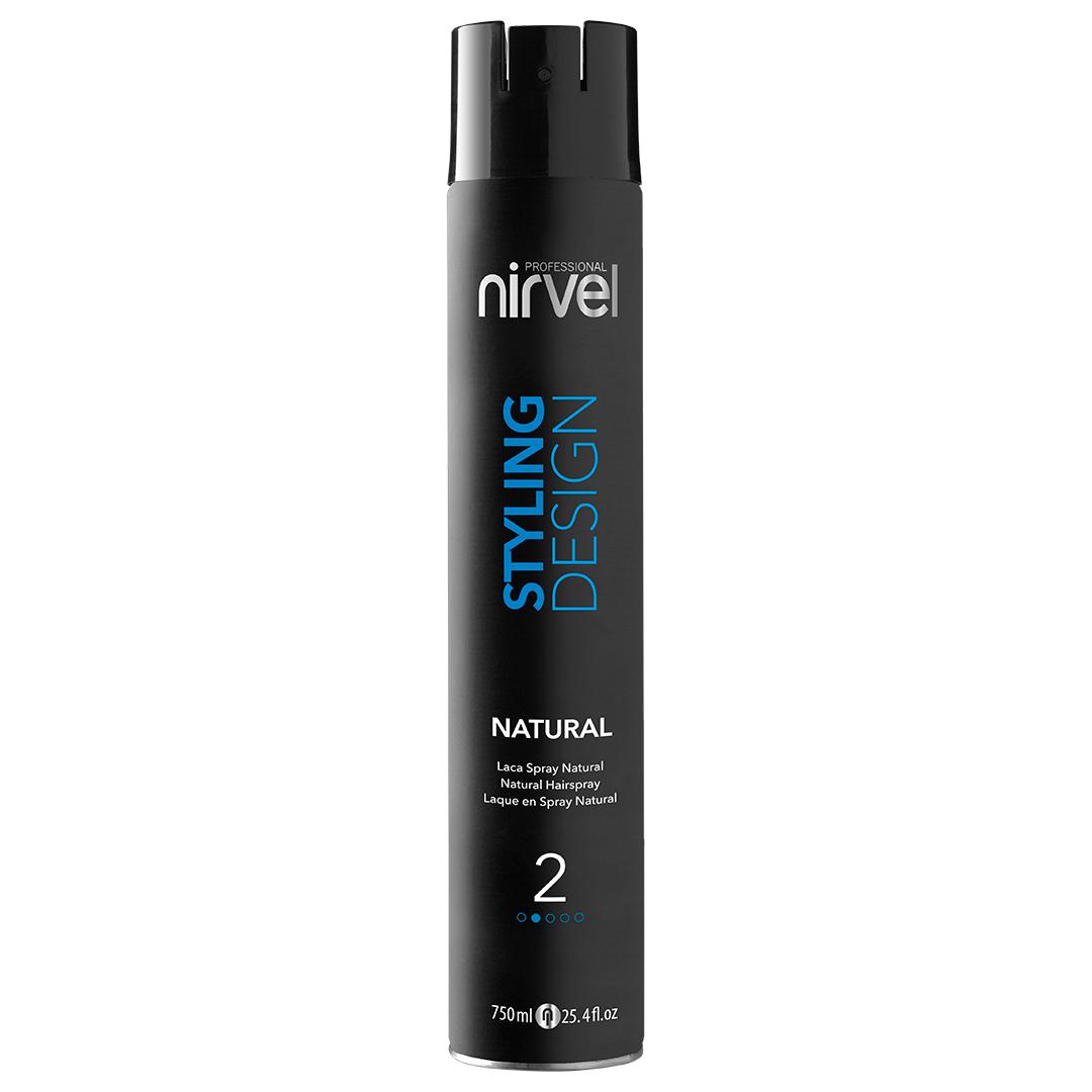 Laca Spray Natural F2 750ml Nirvel