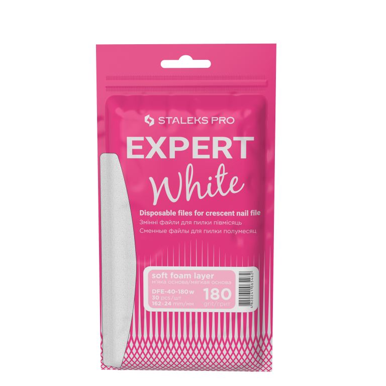 Lima Desechable 180Grit 30uni Expert Staleks Pro