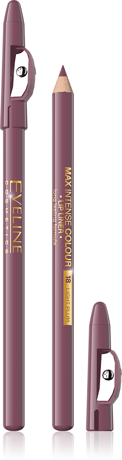 Lip Liner Perfilador Labios Eveline 18 Light Plum