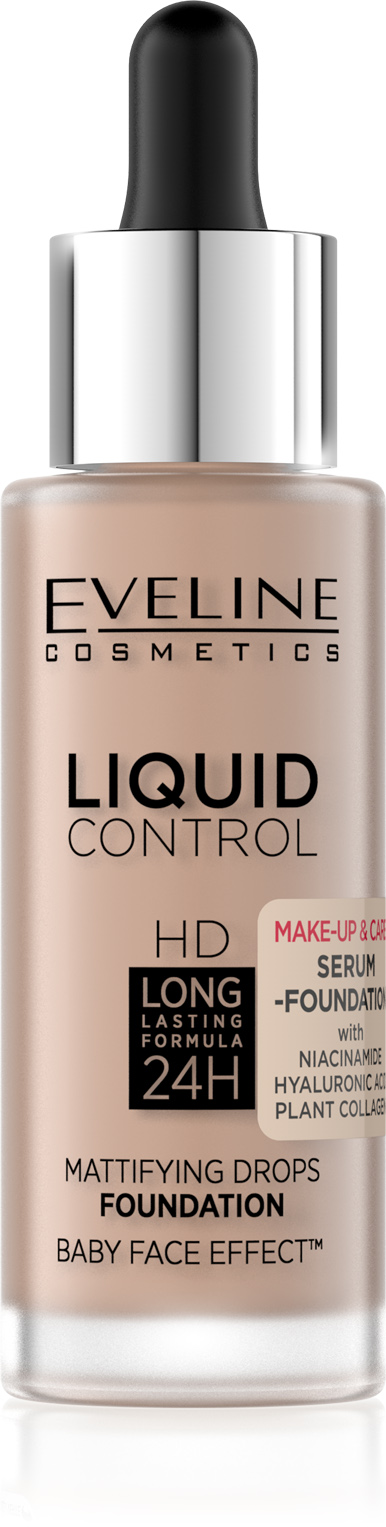 Maquillaje Liquid Control HD 035 Natural Beige Eveline