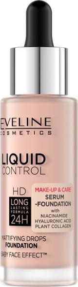 Maquillaje Liquid Control HD 050 Golden Beige Eveline