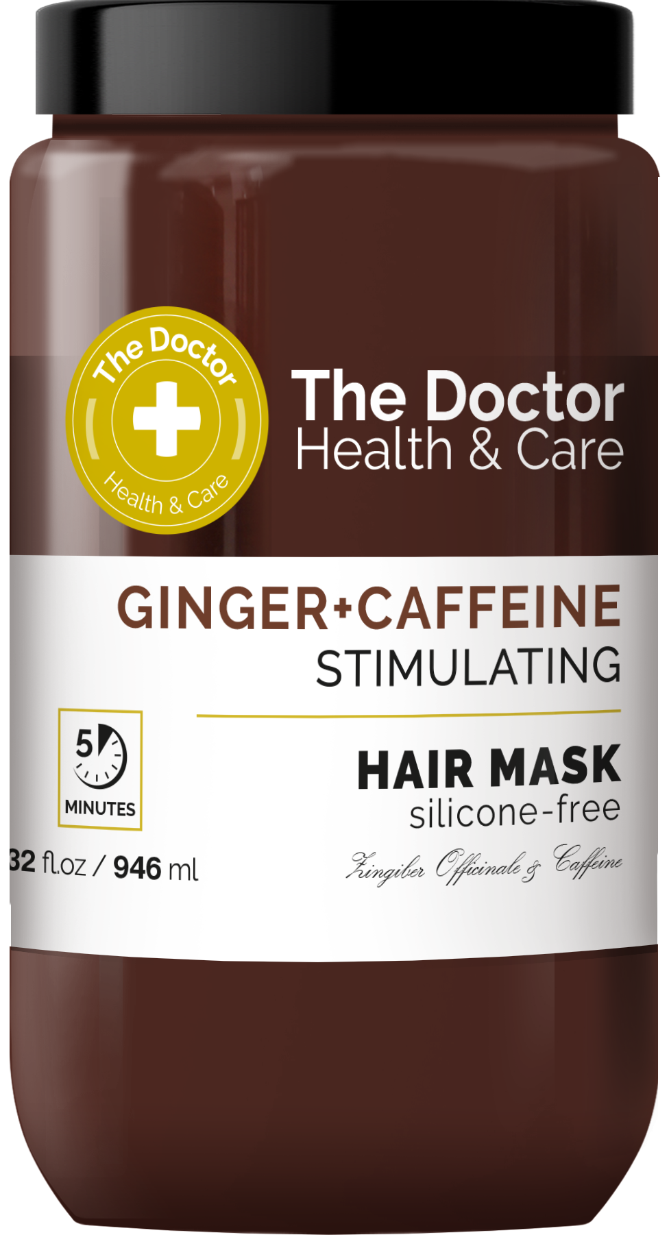 Mascarilla Estimulante Jengibre + Cafeína 946ml The Doctor