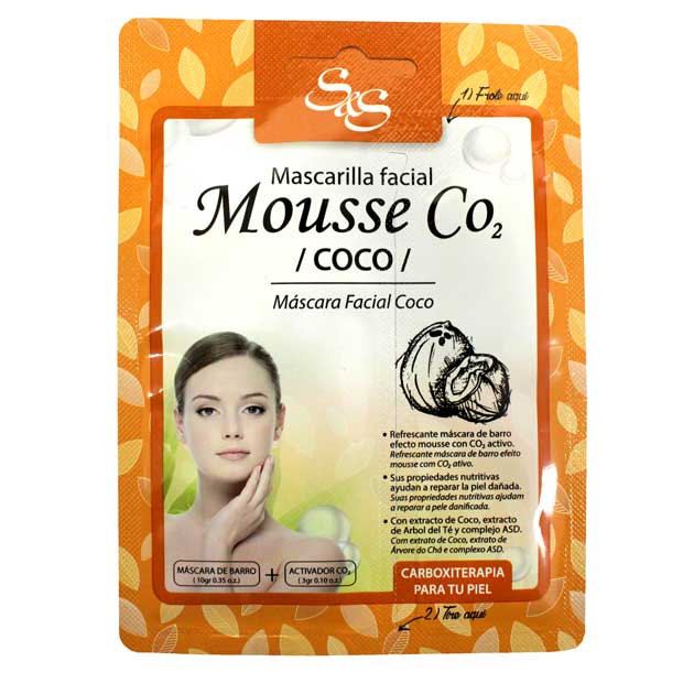 Mascarilla Facial Mousse C02 Coco SyS