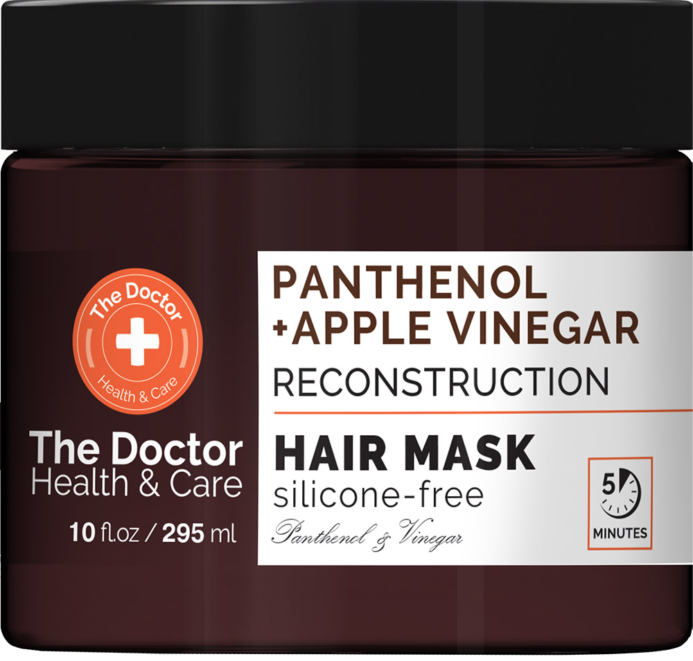 Mascarilla Reconstructora Pantenol + Vinagre Manzana 295ml The Doctor