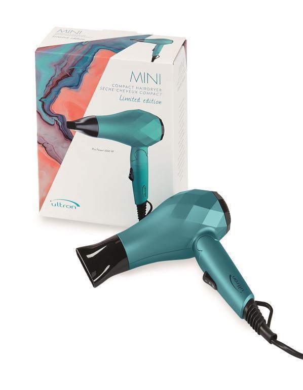 Mini Secador Turquesa Pro Power 1000w Ultron