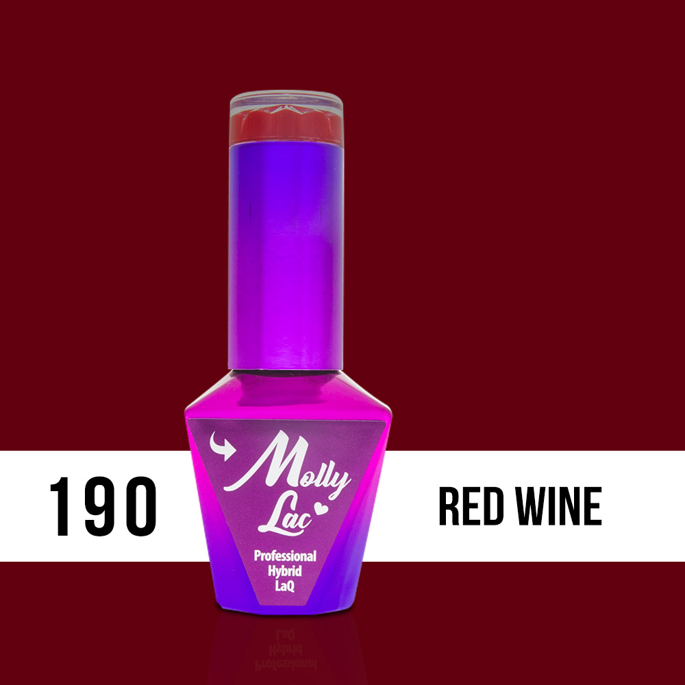 Molly Lac ES Hearts & Kisses 190 Red Wine 10ml
