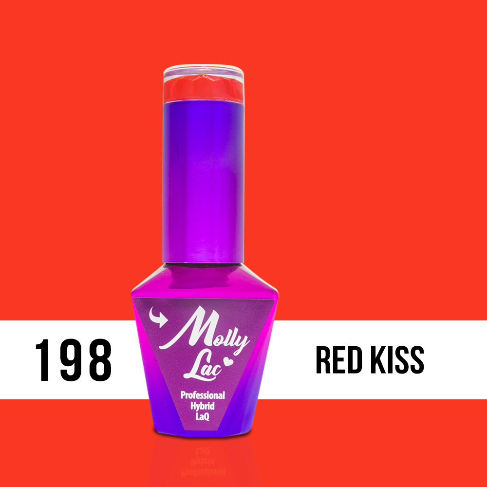 Molly Lac ES Hearts & Kisses 198 Red Kiss 10ml