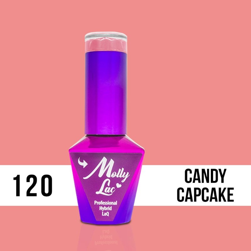 Molly Lac ES Yoghurt 120 Candy Cupcake 10ml