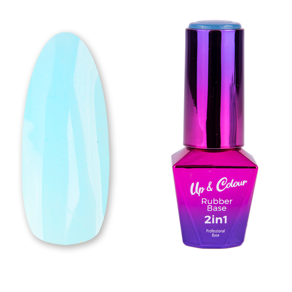Molly Lac Rubber Base Semi Cover Blue Silk nº9