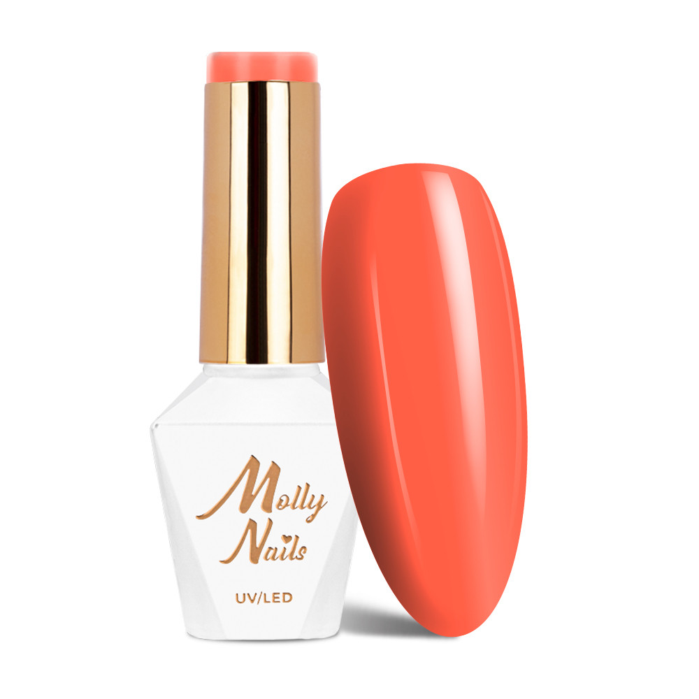 Molly Nails ES Power Flower Orange Velvet nº721 8gr.
