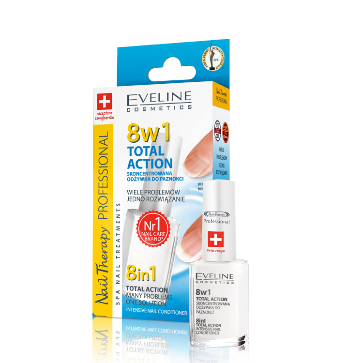 Nail Therapy Total Action 8en1 12ml Eveline