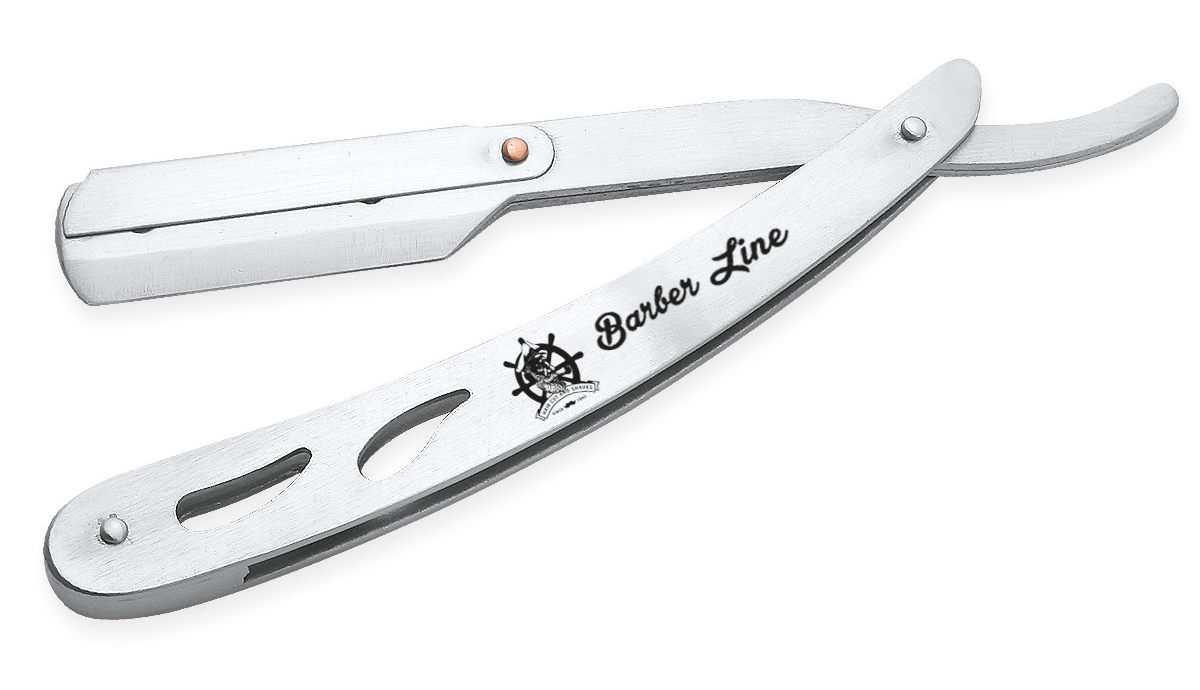 Navaja 1/2 Hoja Metal BarberLine