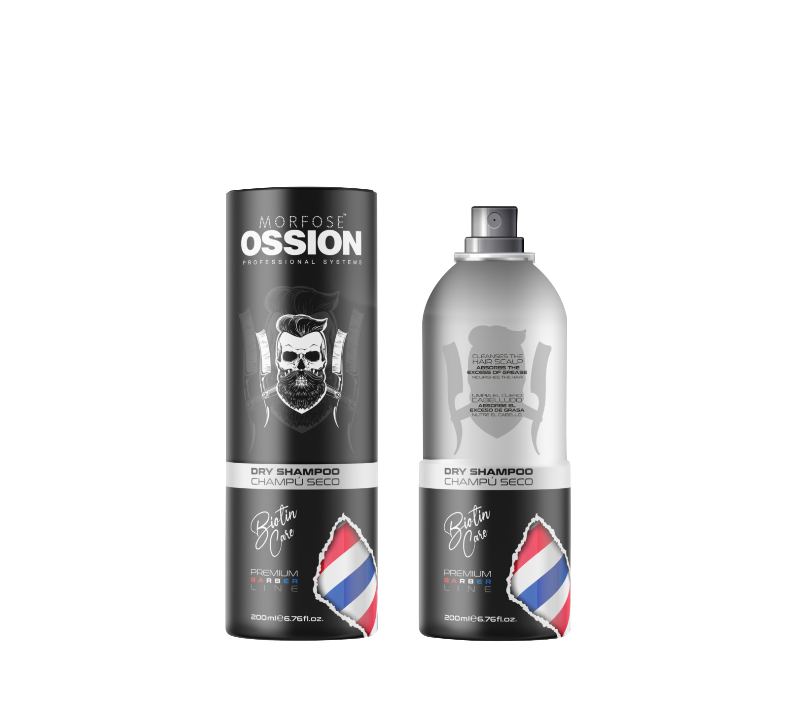 OSSION Dry Shampoo Biotin Care 200ml