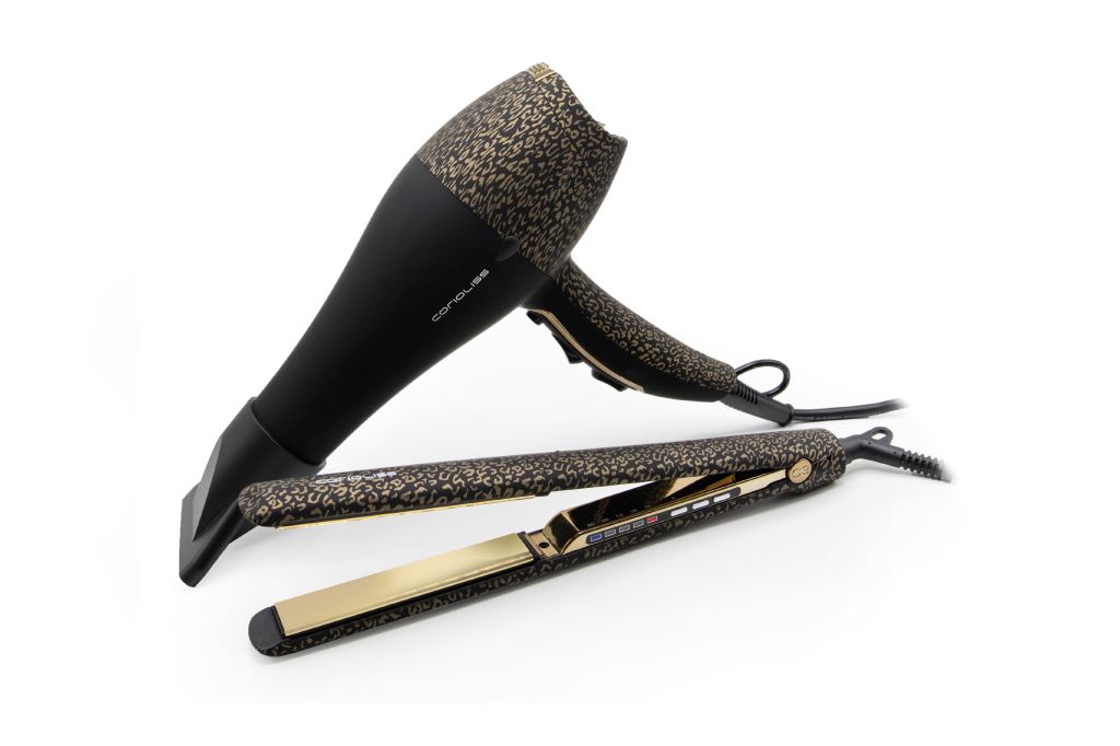 Pack C3 Gold Leopard + Secador Flow DC Corioliss