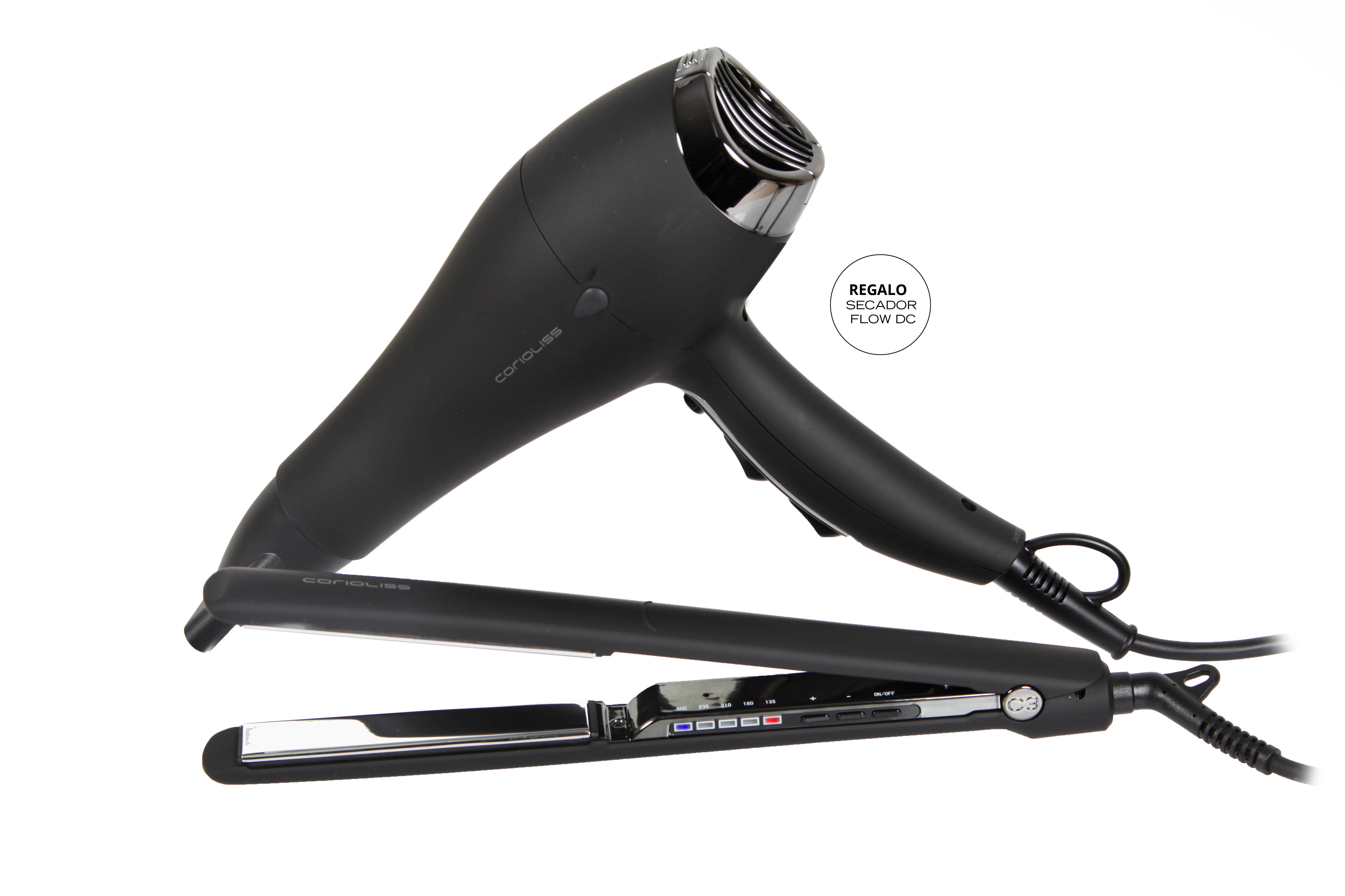 Pack Plancha C3 Black Chrome + Flow DC Corioliss
