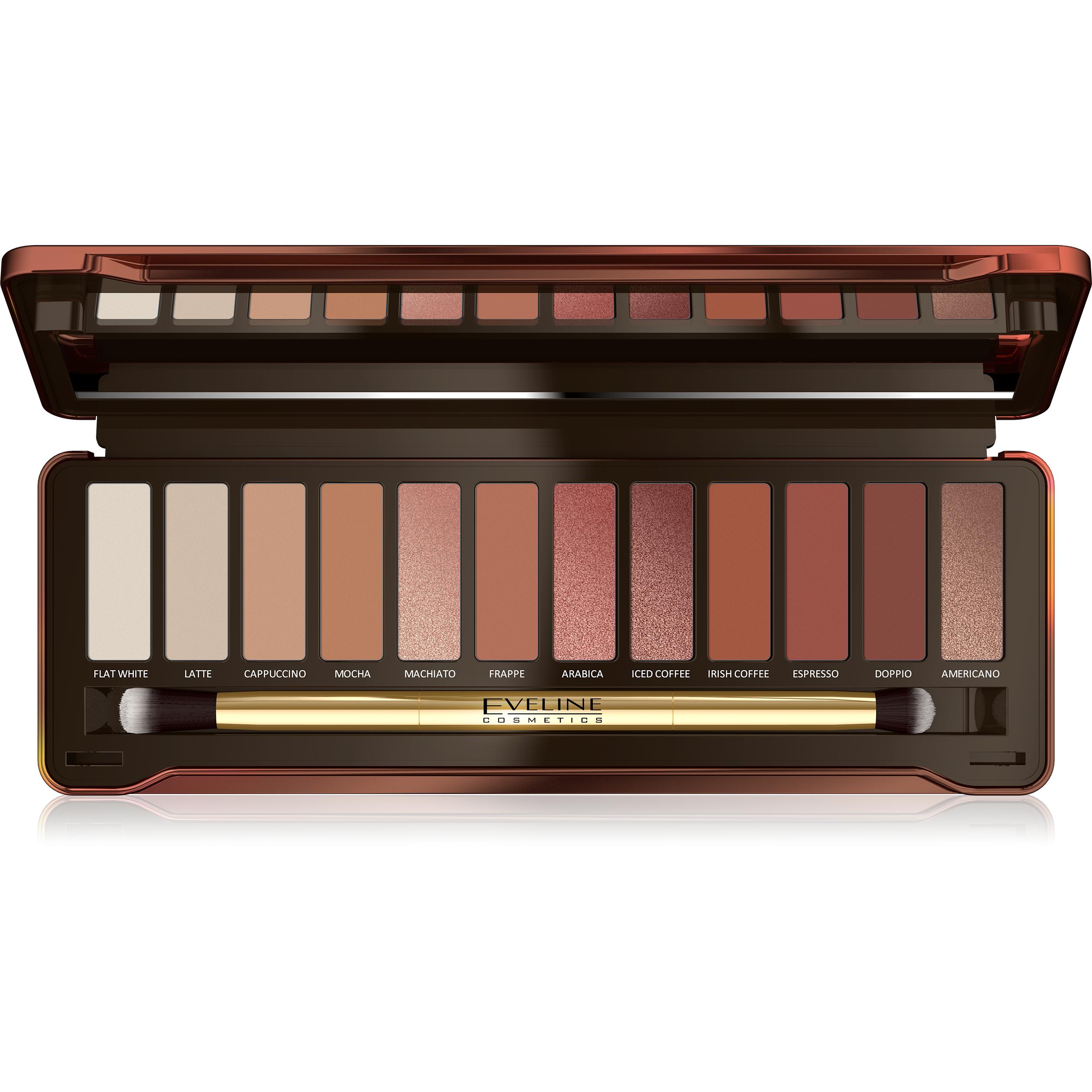 Paleta Sombras 12 Colores Eveline